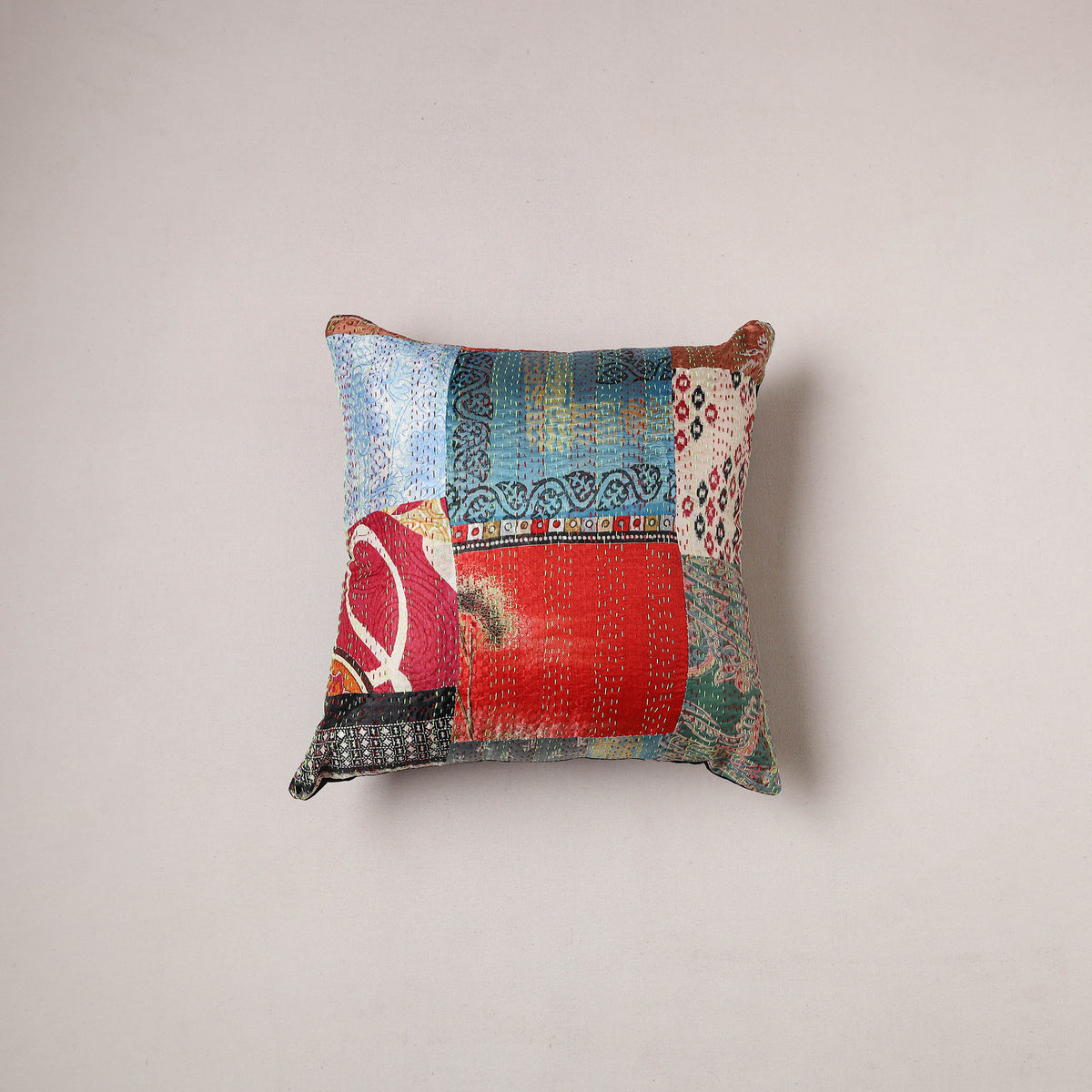 Tagai Patchwork Cushion Cover (16 x 16 in) 317