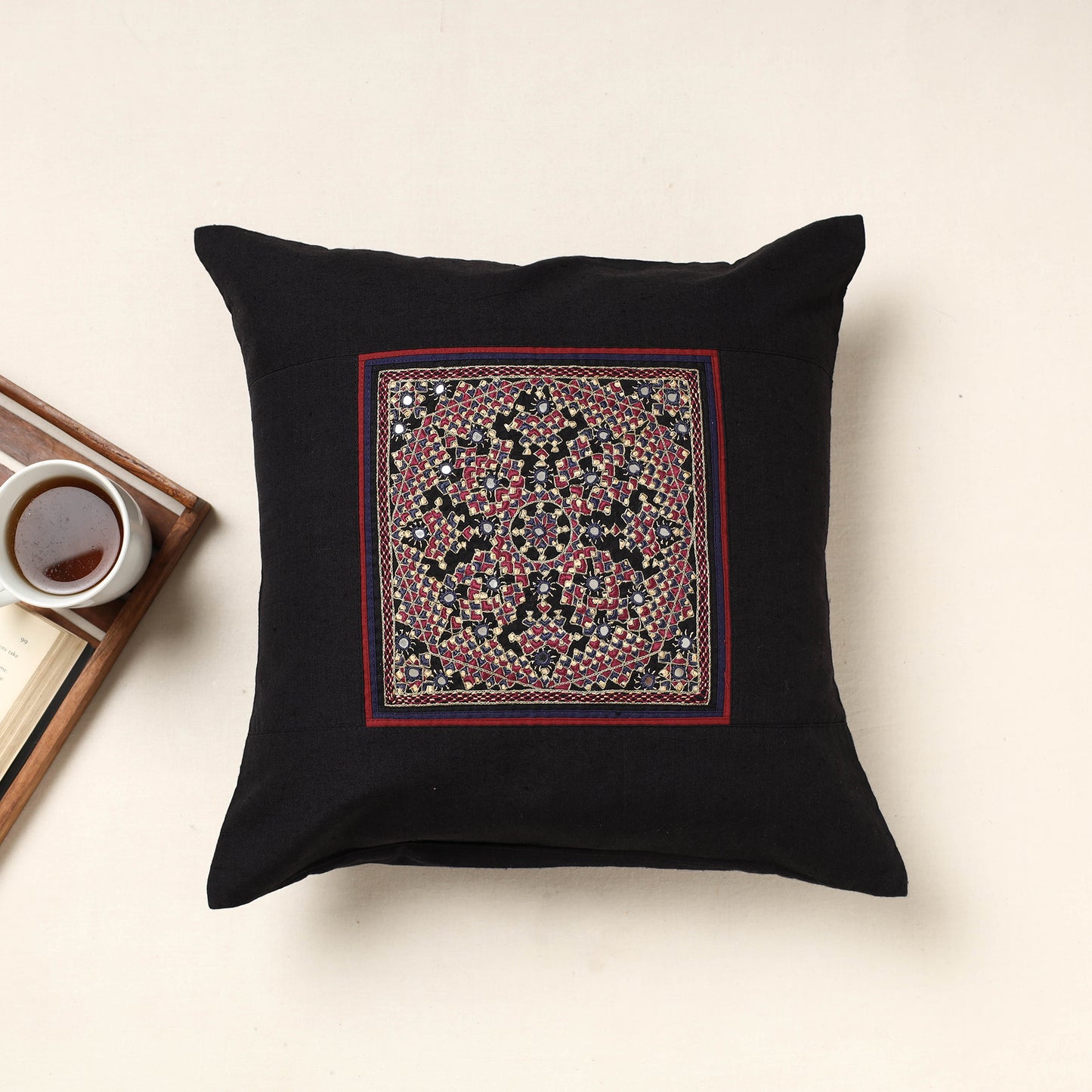 Kutch Embroidery Cushion Cover