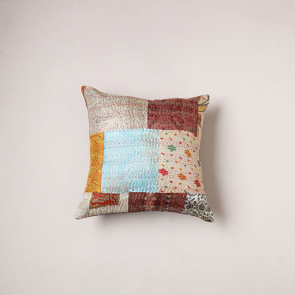 Tagai Patchwork Cushion Cover (16 x 16 in) 320