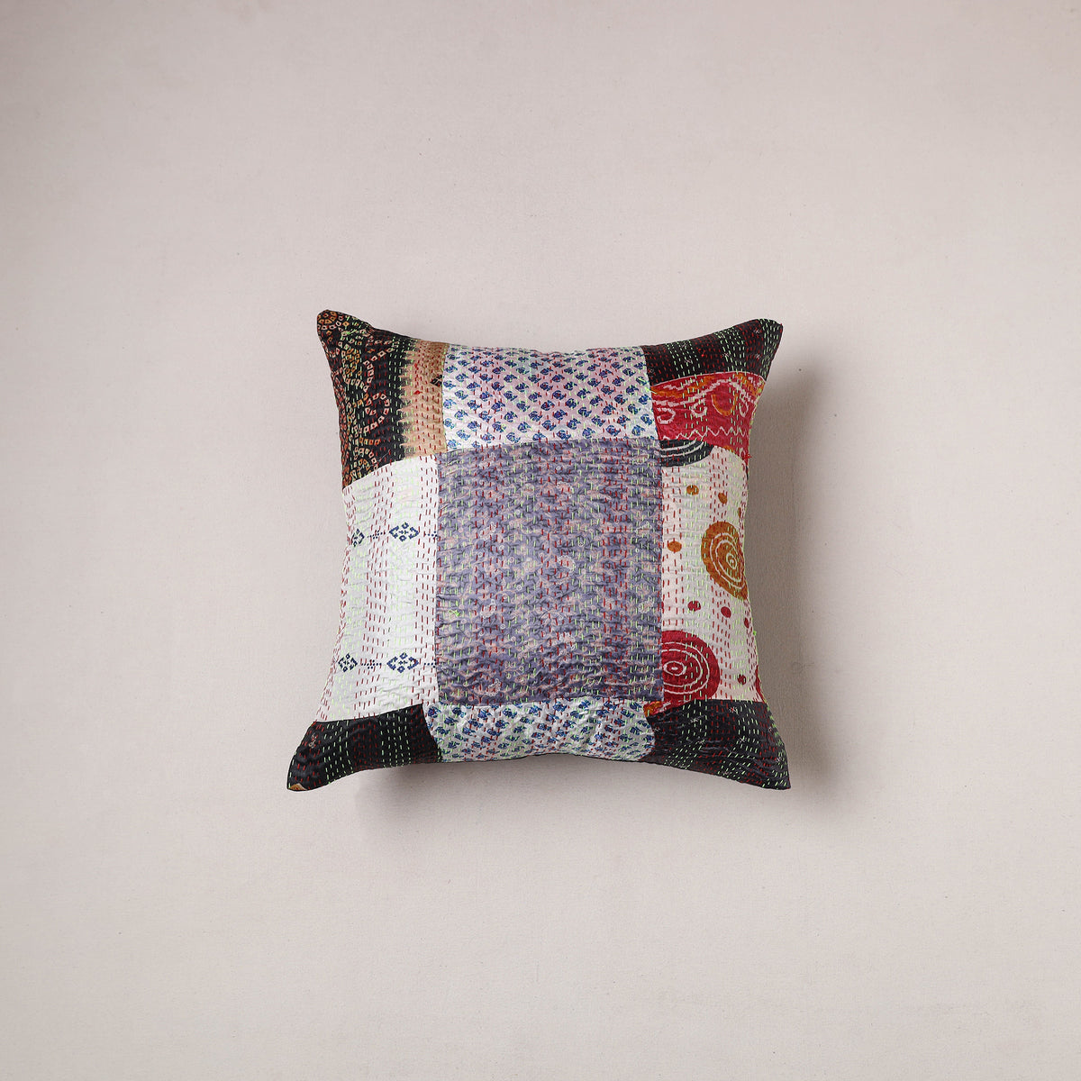 Tagai Patchwork Cushion Cover (16 x 16 in) 324