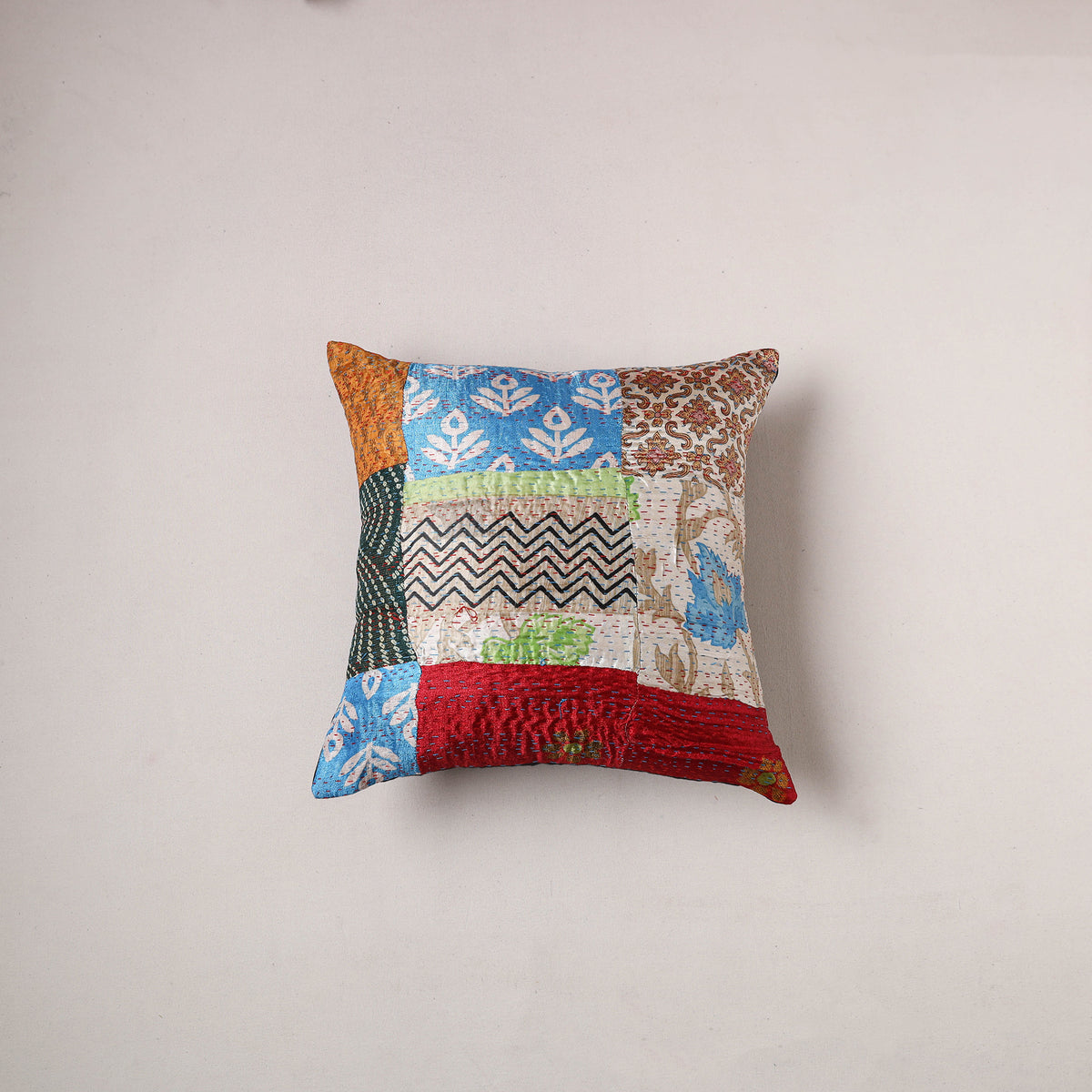 Tagai Patchwork Cushion Cover (16 x 16 in) 326