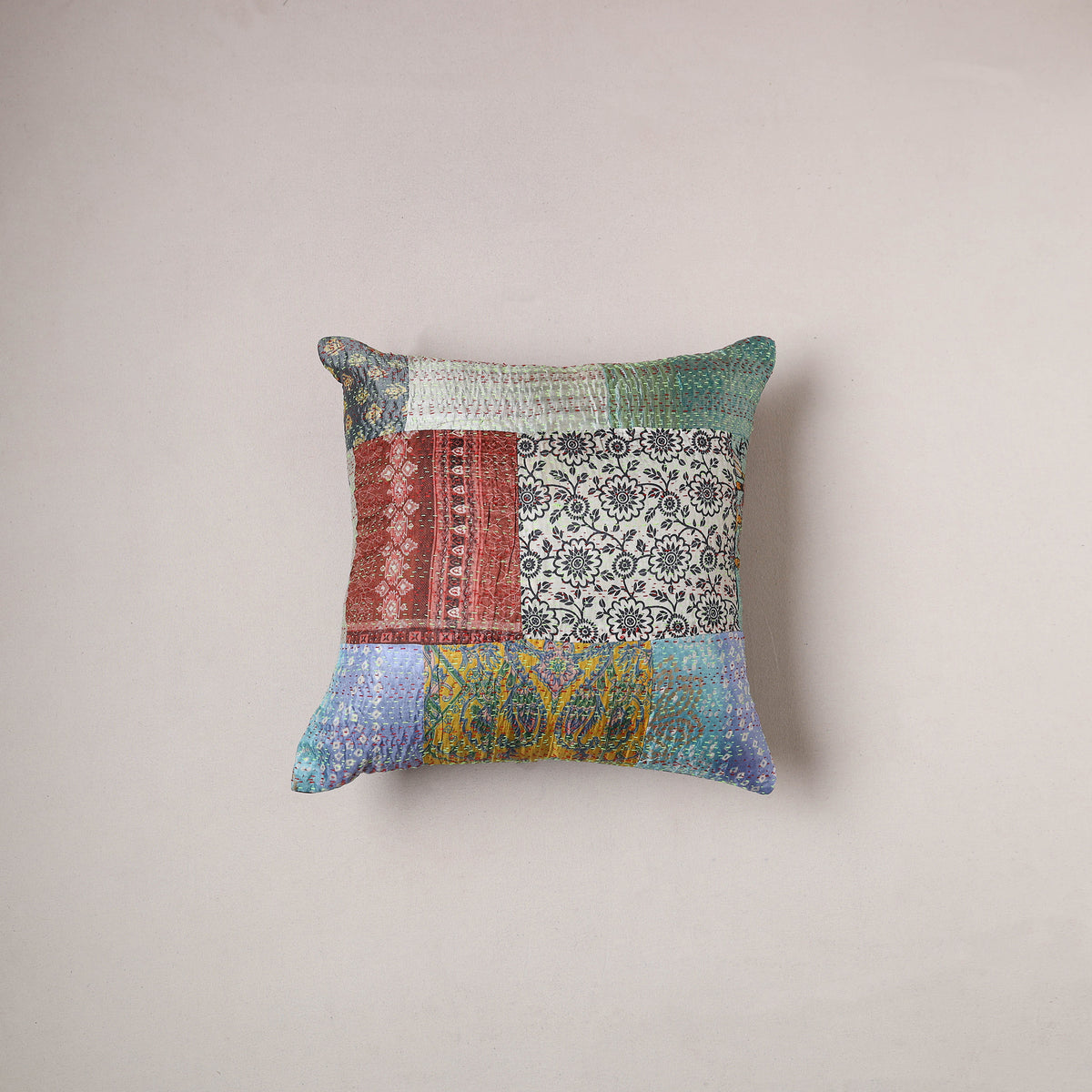 Tagai Patchwork Cushion Cover (16 x 16 in) 330
