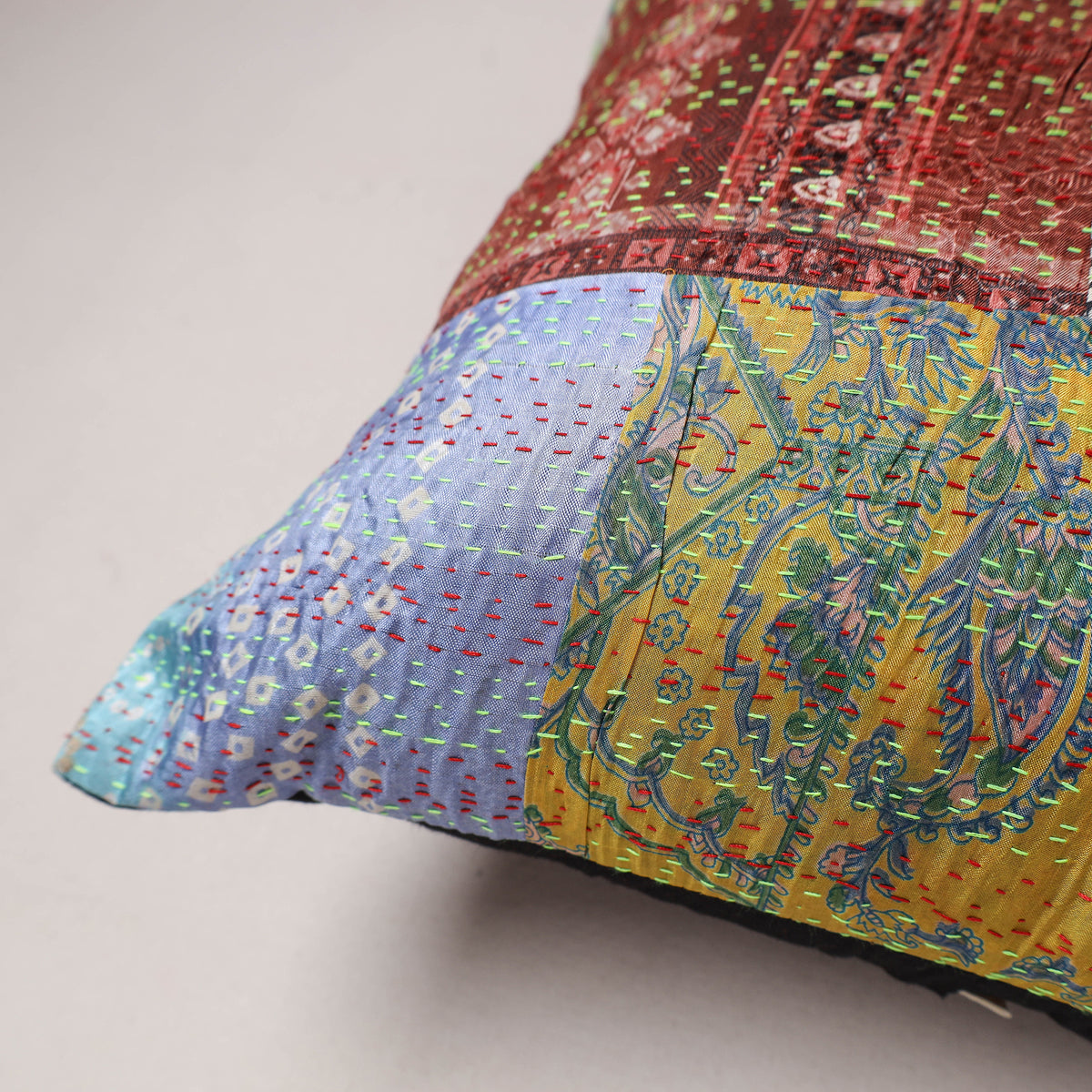 Tagai Patchwork Cushion Cover (16 x 16 in) 330