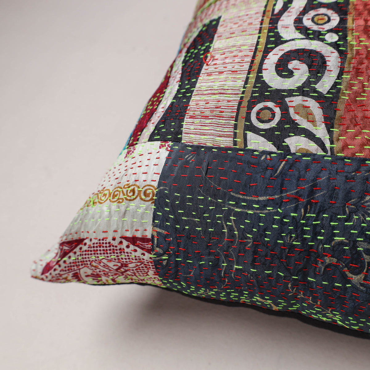 Tagai Patchwork Cushion Cover (16 x 16 in) 331