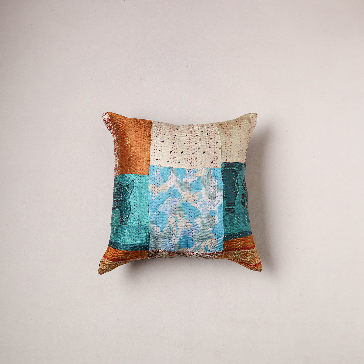 Tagai Patchwork Cushion Cover (16 x 16 in) 333