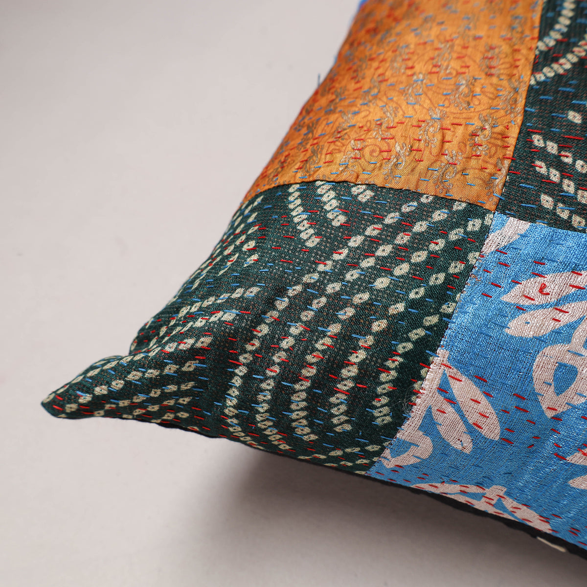 Tagai Patchwork Cushion Cover (16 x 16 in) 334