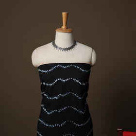 Shibori Tie-Dye Cotton 3pc Unstitched Dress Material Suit Set 14
