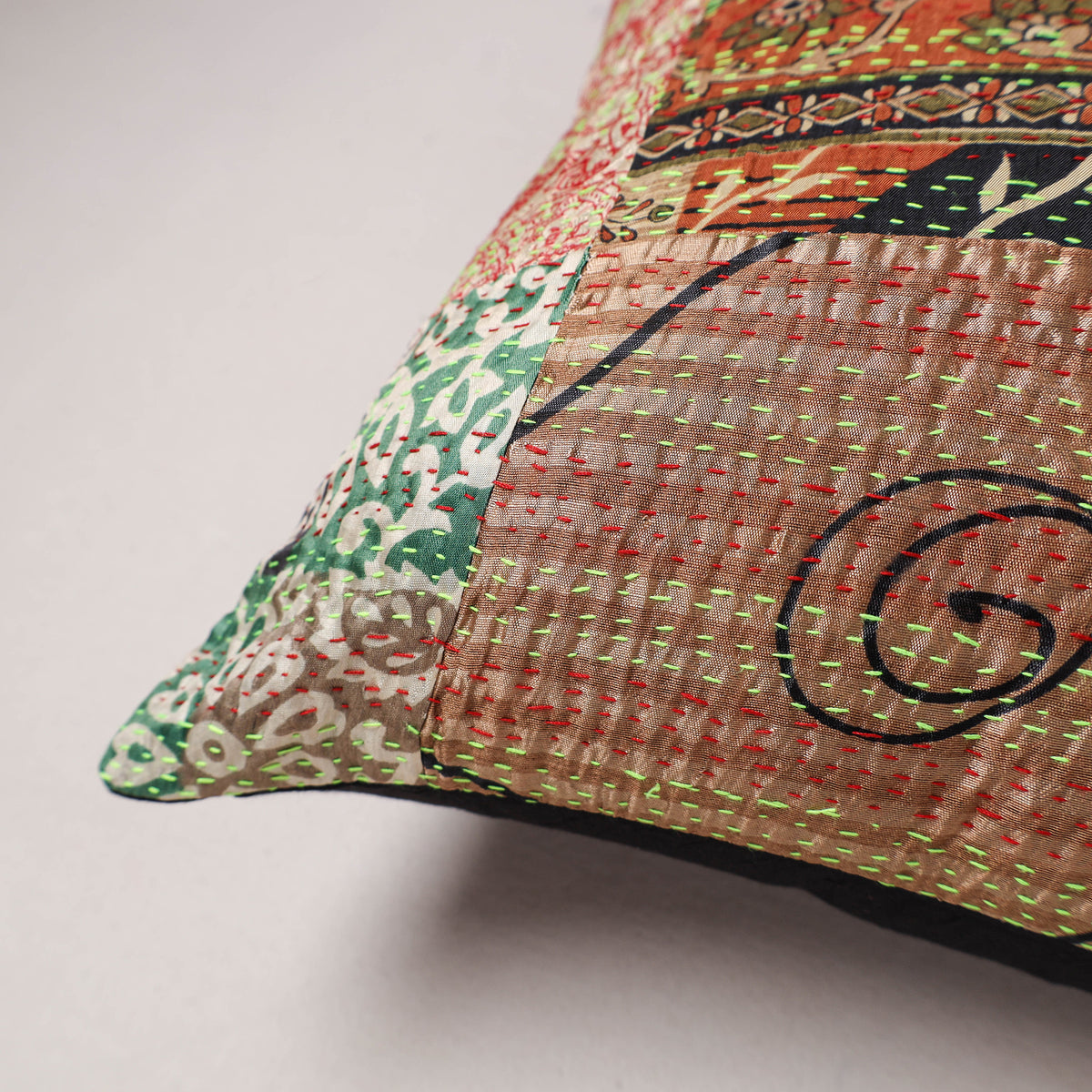 Tagai Patchwork Cushion Cover (16 x 16 in) 336