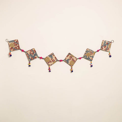 Handmade Bead Work Fabric Toran for Home Decor