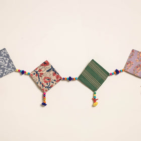 Handmade Bead Work Fabric Toran for Home Decor