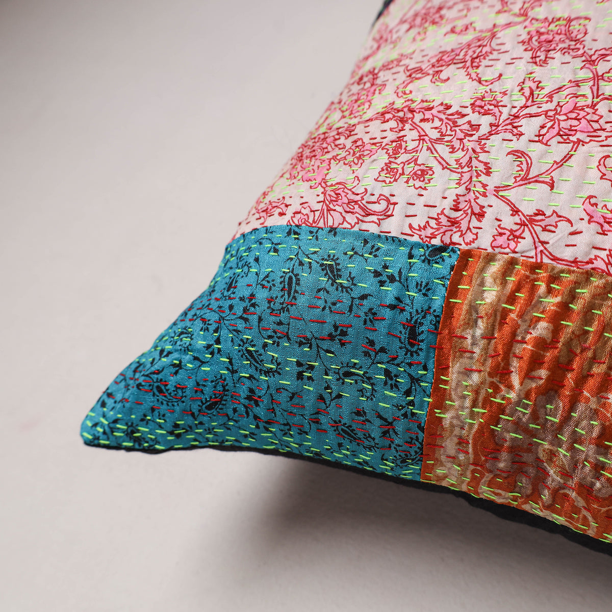 Tagai Patchwork Cushion Cover (16 x 16 in) 338