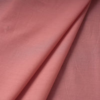 Peach - Pre Washed Plain Dyed Pure Cotton Fabric