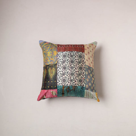 Tagai Patchwork Cushion Cover (16 x 16 in) 341
