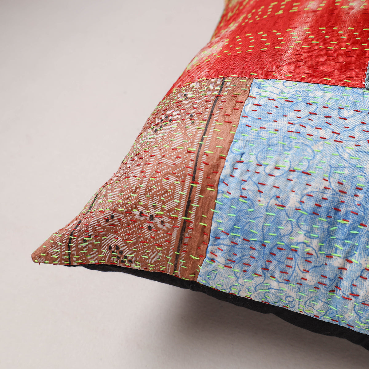 Tagai Patchwork Cushion Cover (16 x 16 in) 342