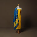 Shibori Tie-Dye Cotton 3pc Unstitched Dress Material Suit Set 16