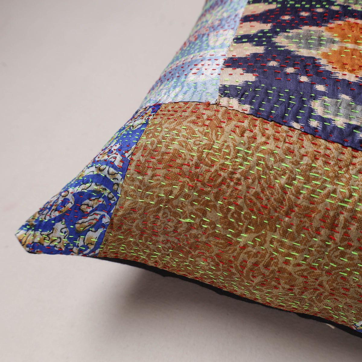 Tagai Patchwork Cushion Cover (16 x 16 in) 343