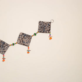 Handmade Bead Work Fabric Toran for Home Decor