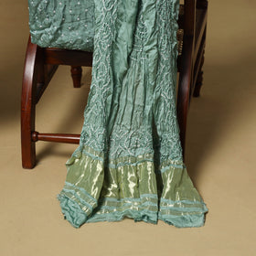 Kutch Tie-Dye Bandhani Modal Silk 3pc Unstitched Dress Material 57