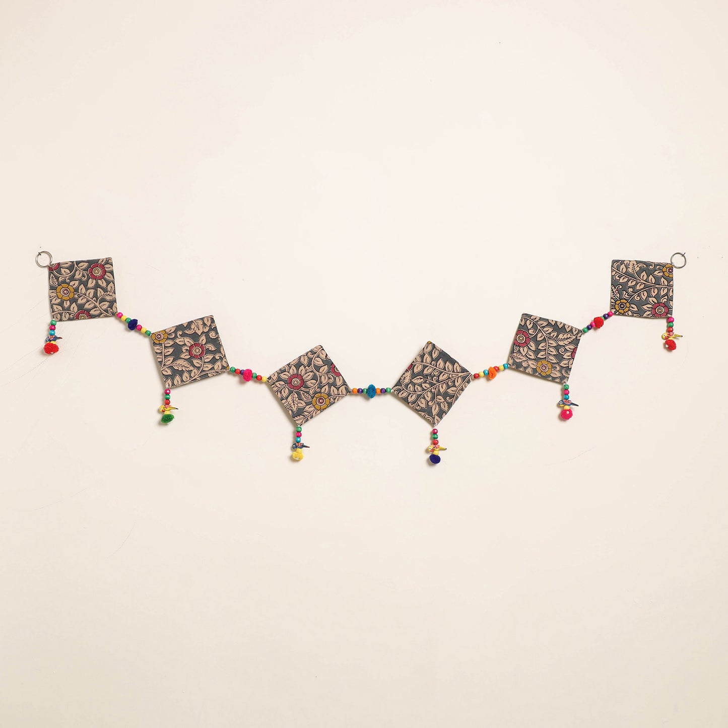 Handmade Bead Work Fabric Toran for Home Decor