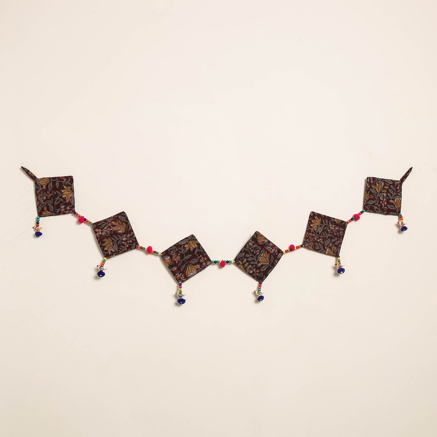 Handmade Bead Work Fabric Toran for Home Decor