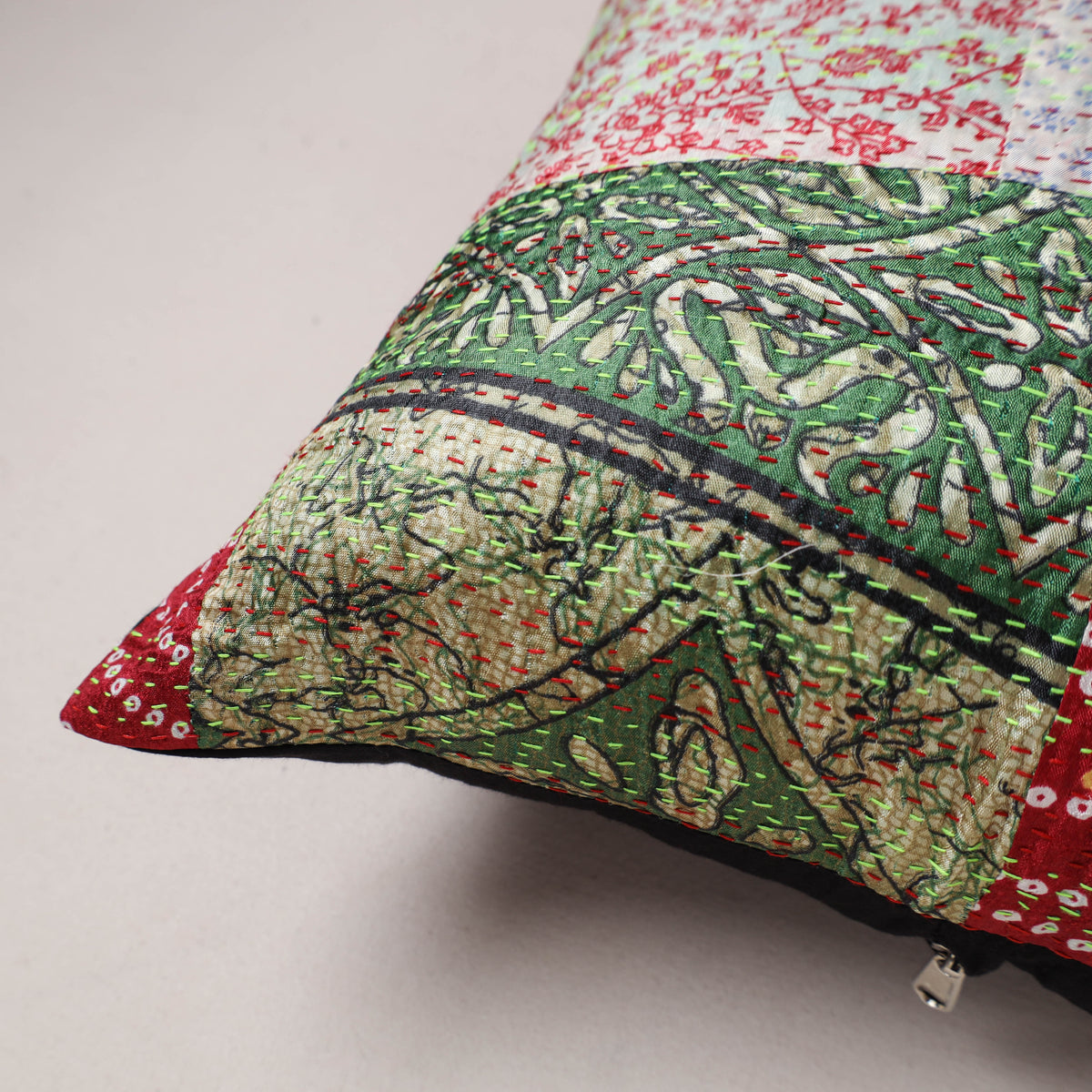Tagai Patchwork Cushion Cover (16 x 16 in) 348