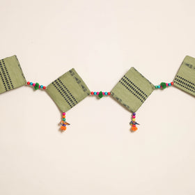 Handmade Bead Work Fabric Toran for Home Decor