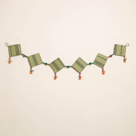 Handmade Bead Work Fabric Toran for Home Decor