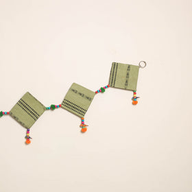 Handmade Bead Work Fabric Toran for Home Decor