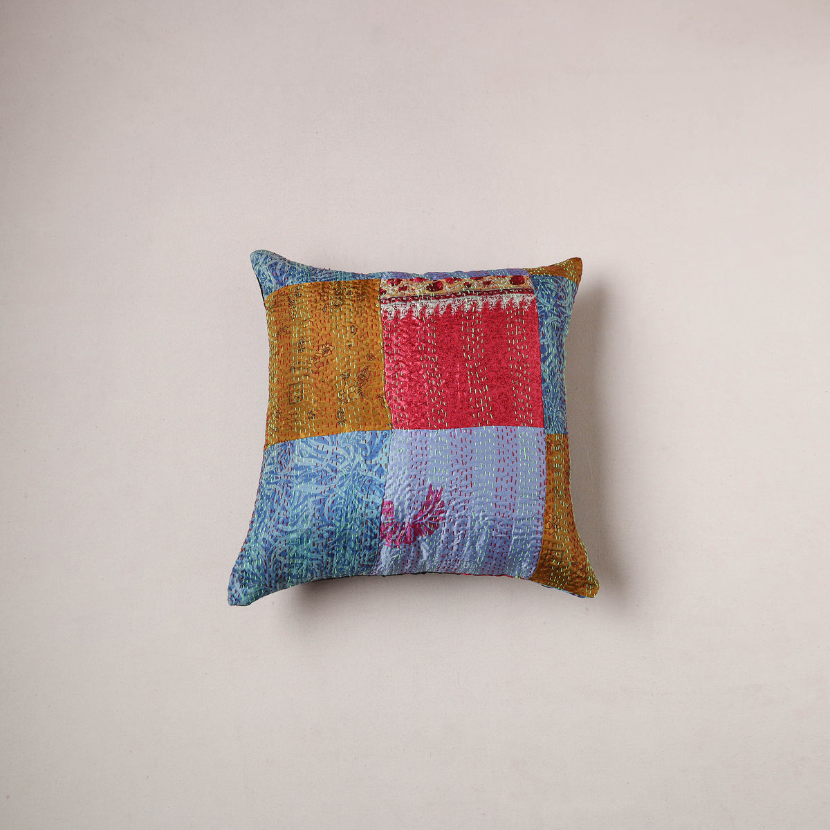 Tagai Patchwork Cushion Cover (16 x 16 in) 351