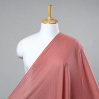 Peach - Pre Washed Plain Dyed Pure Cotton Fabric