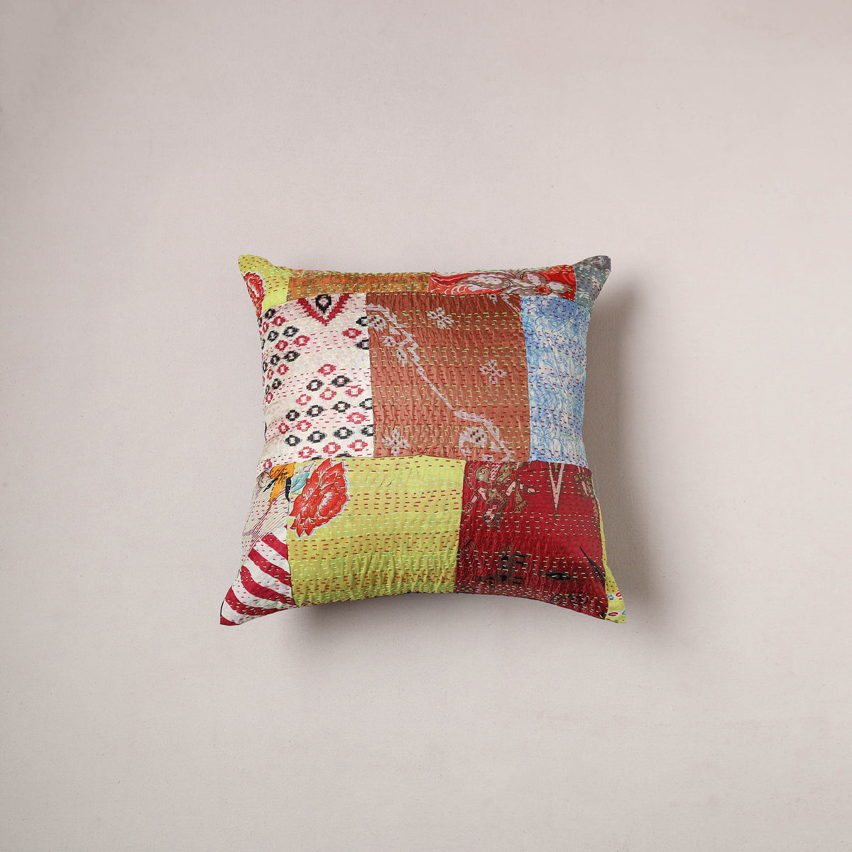 Tagai Patchwork Cushion Cover (16 x 16 in) 352