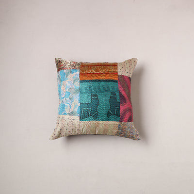 Tagai Patchwork Cushion Cover (16 x 16 in) 353