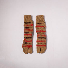 Acrylic Woolen Socks for Winter, Hand Knitted in Kumaun (Adults) 22