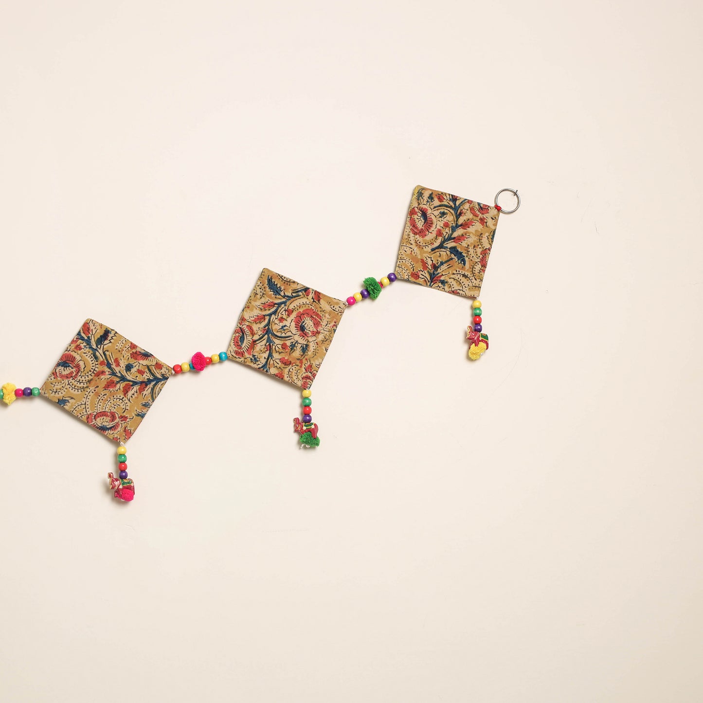 Handmade Bead Work Fabric Toran for Home Decor