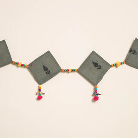 Handmade Bead Work Fabric Toran for Home Decor