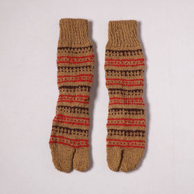 Acrylic Woolen Socks for Winter, Hand Knitted in Kumaun (Adults) 22