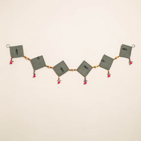 Handmade Bead Work Fabric Toran for Home Decor