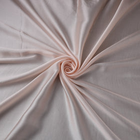 Beige - pink - modal silk plain fabric 09 - handcrafted