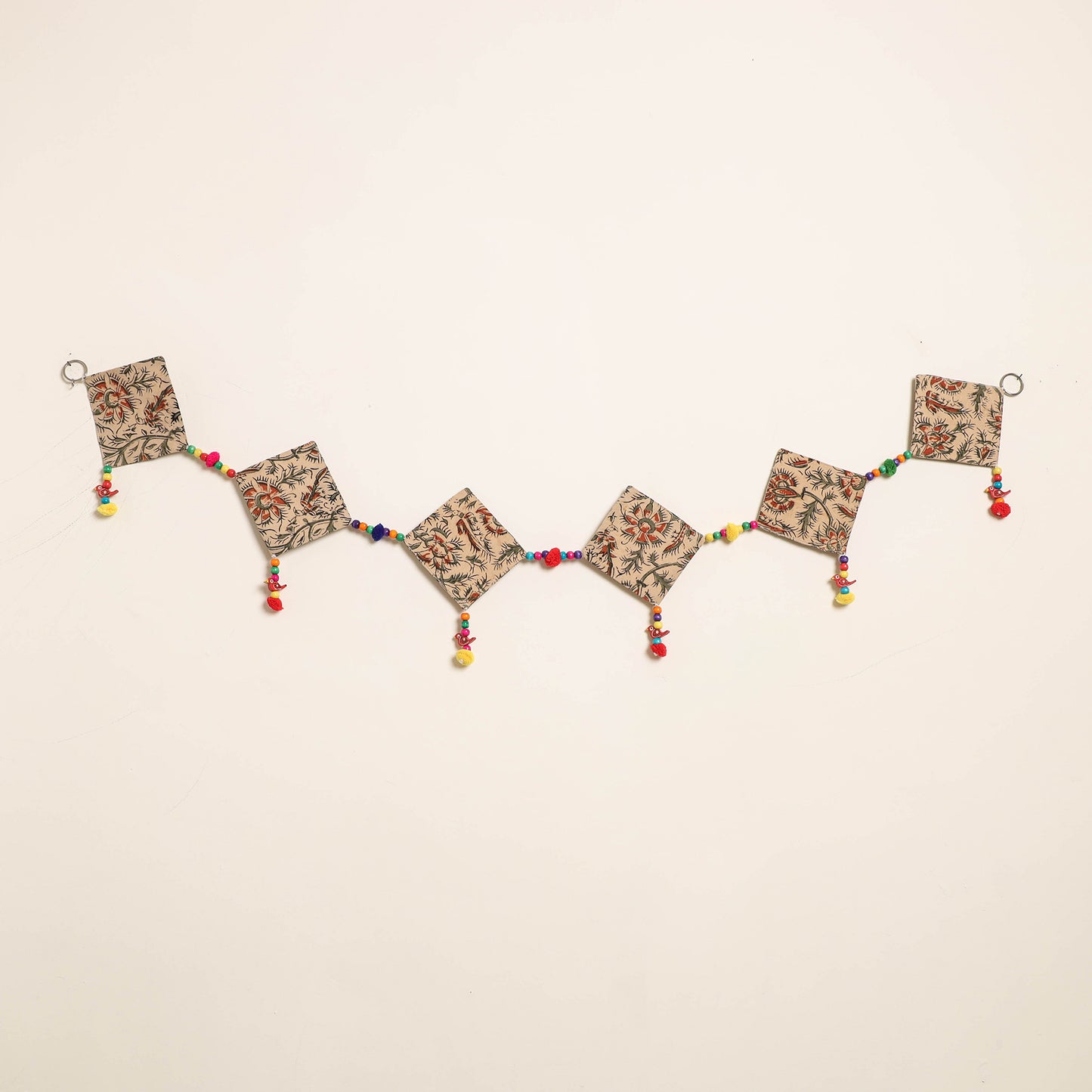 Handmade Bead Work Fabric Toran for Home Decor