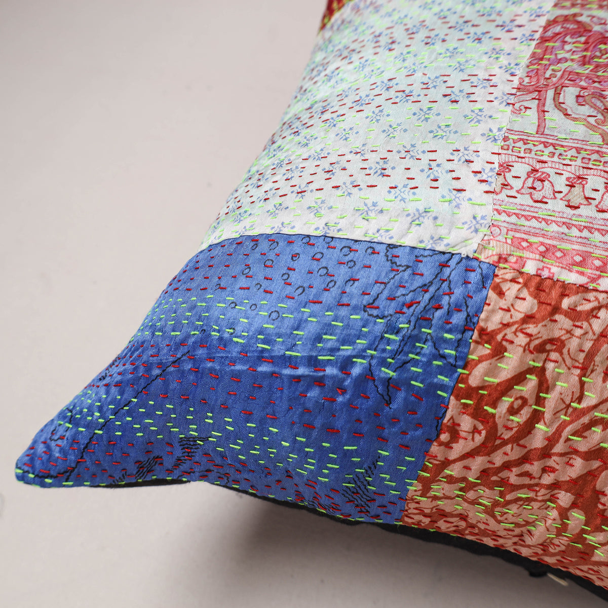 Tagai Patchwork Cushion Cover (16 x 16 in) 356