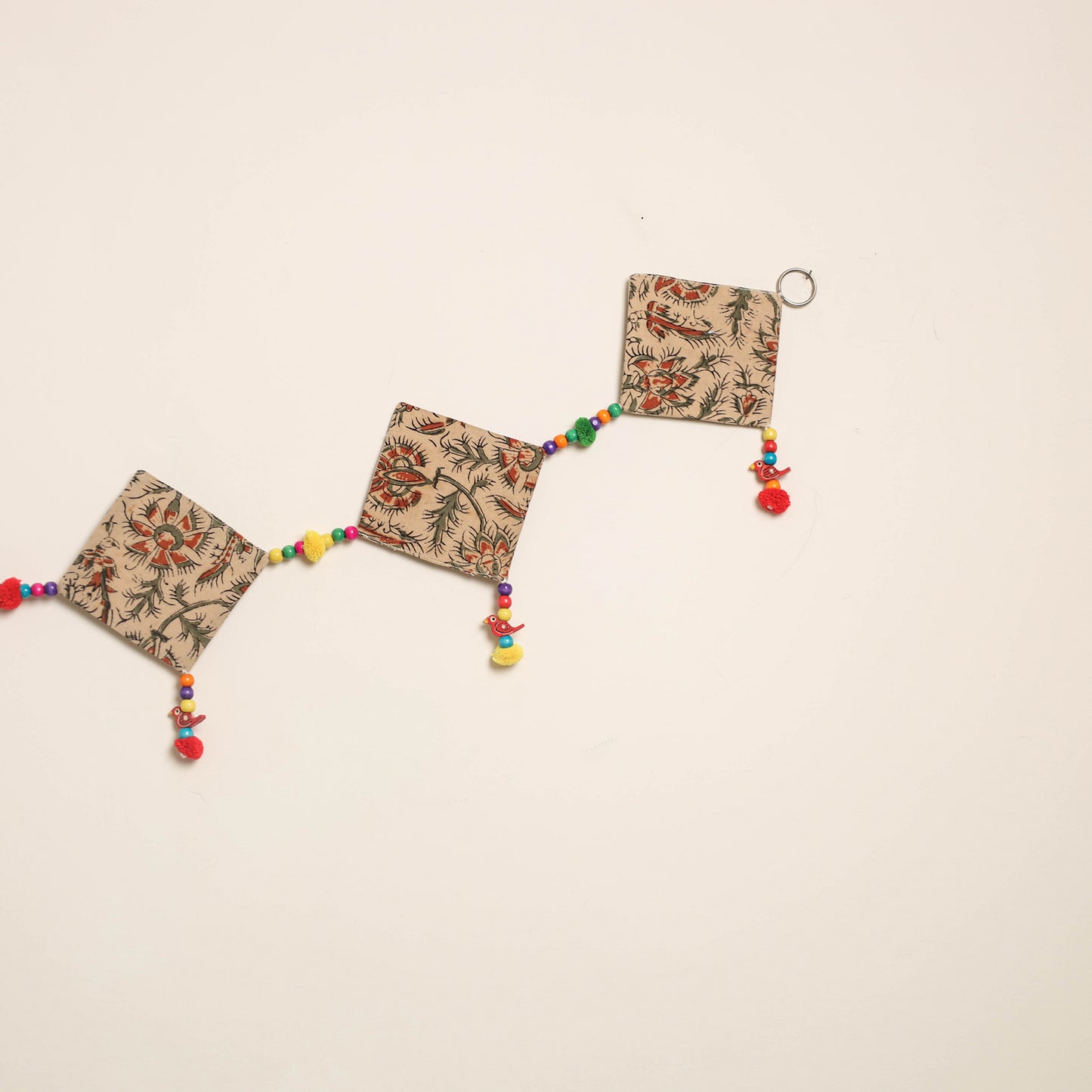 Handmade Bead Work Fabric Toran for Home Decor