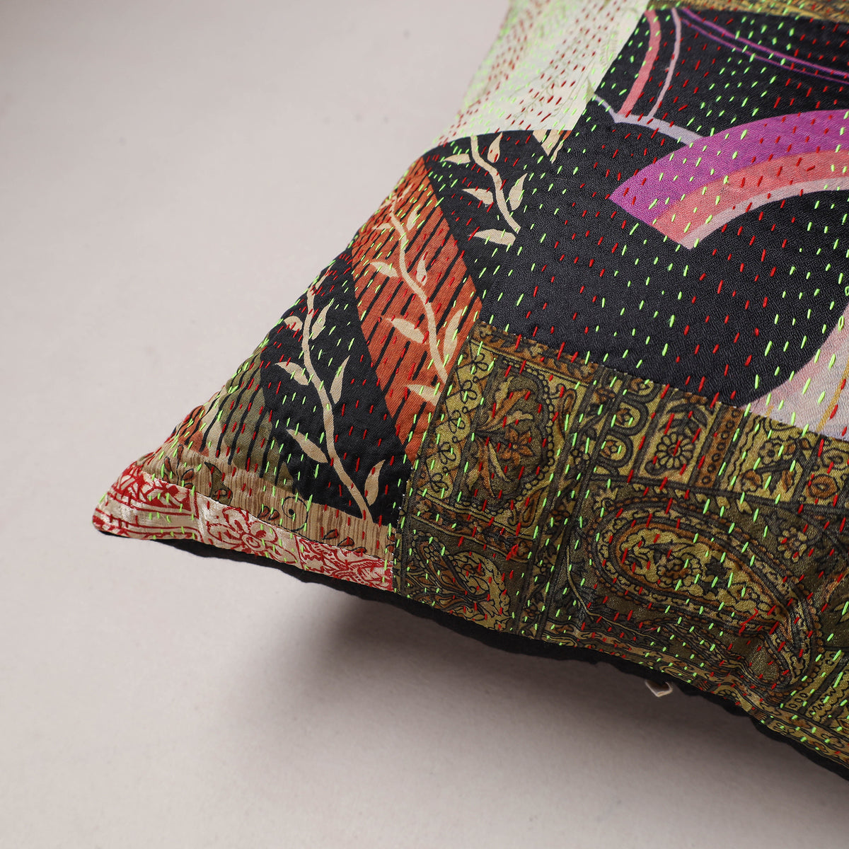 Tagai Patchwork Cushion Cover (16 x 16 in) 358