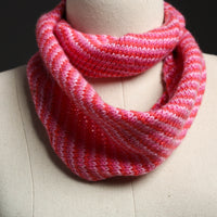 Pink - Kumaun Hand Knitted Woolen Neck Warmer 29