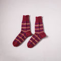 Acrylic Woolen Socks for Winter, Hand Knitted in Kumaun (Adults) 28