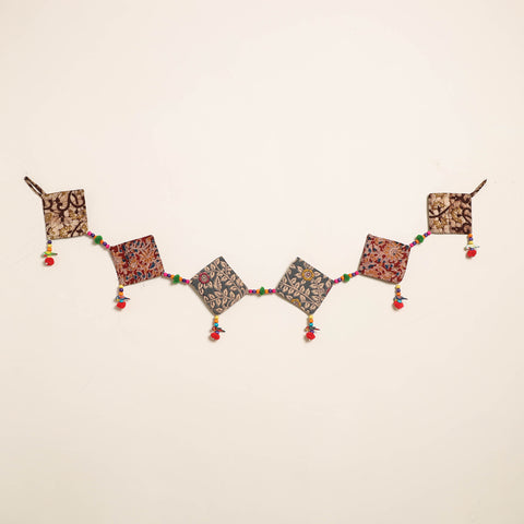 Handmade Bead Work Fabric Toran for Home Decor