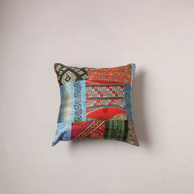 Tagai Patchwork Cushion Cover (16 x 16 in) 360