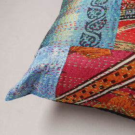 Tagai Patchwork Cushion Cover (16 x 16 in) 360