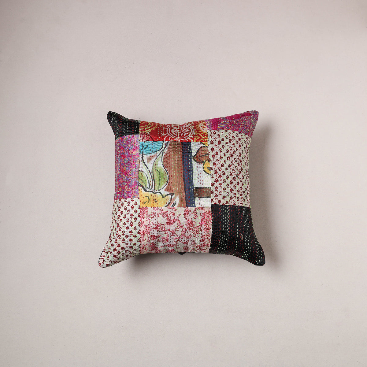 Tagai Patchwork Cushion Cover (16 x 16 in) 362