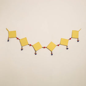 Handmade Bead Work Fabric Toran for Home Decor