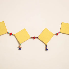 Handmade Bead Work Fabric Toran for Home Decor